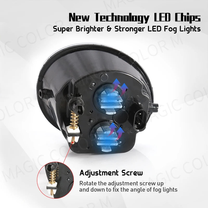 LED Fog Lamp for Toyota Hilux 2005-2009 for Rav4 2004 2005 for Avalon 2005-2007 for 4 Runn | AUTOKITSHOP