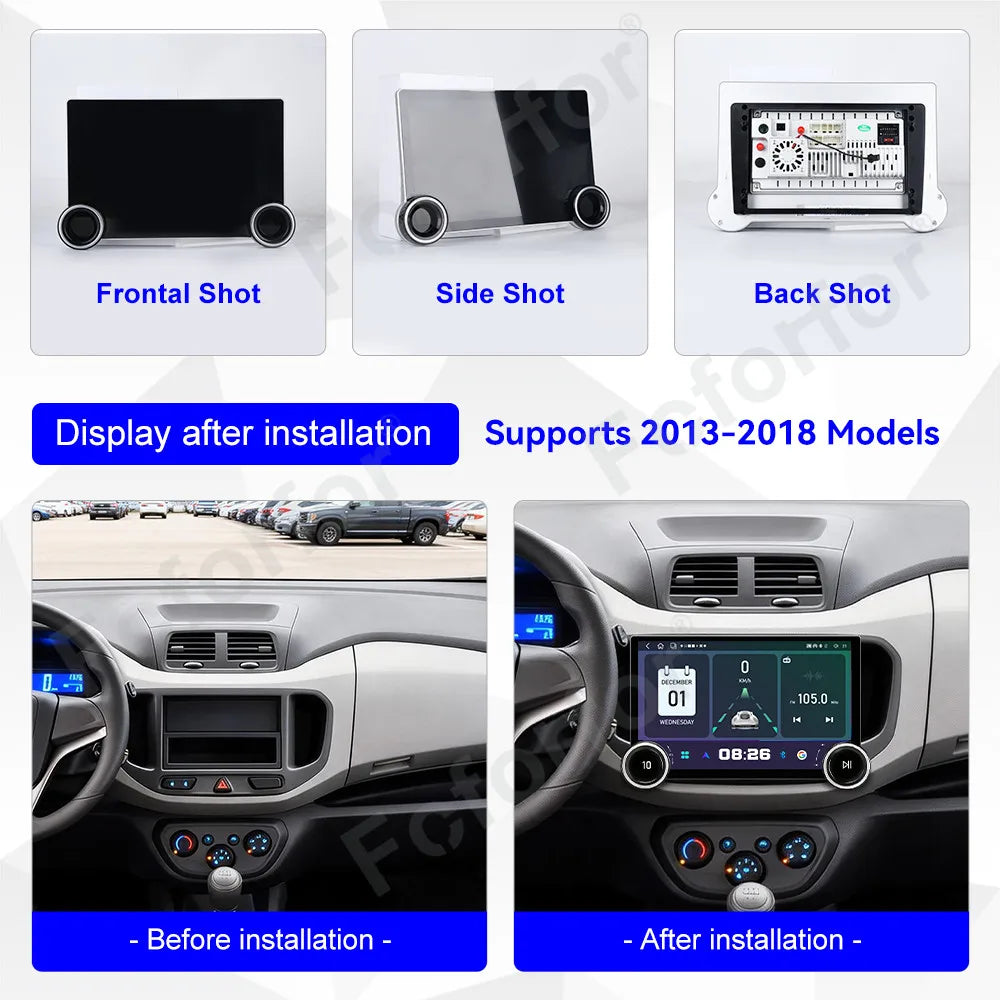 True Color HD Visual 11.5 Inch Android 15 Ultra Clear Touch Screen GPS Navi Smart Car Medi
