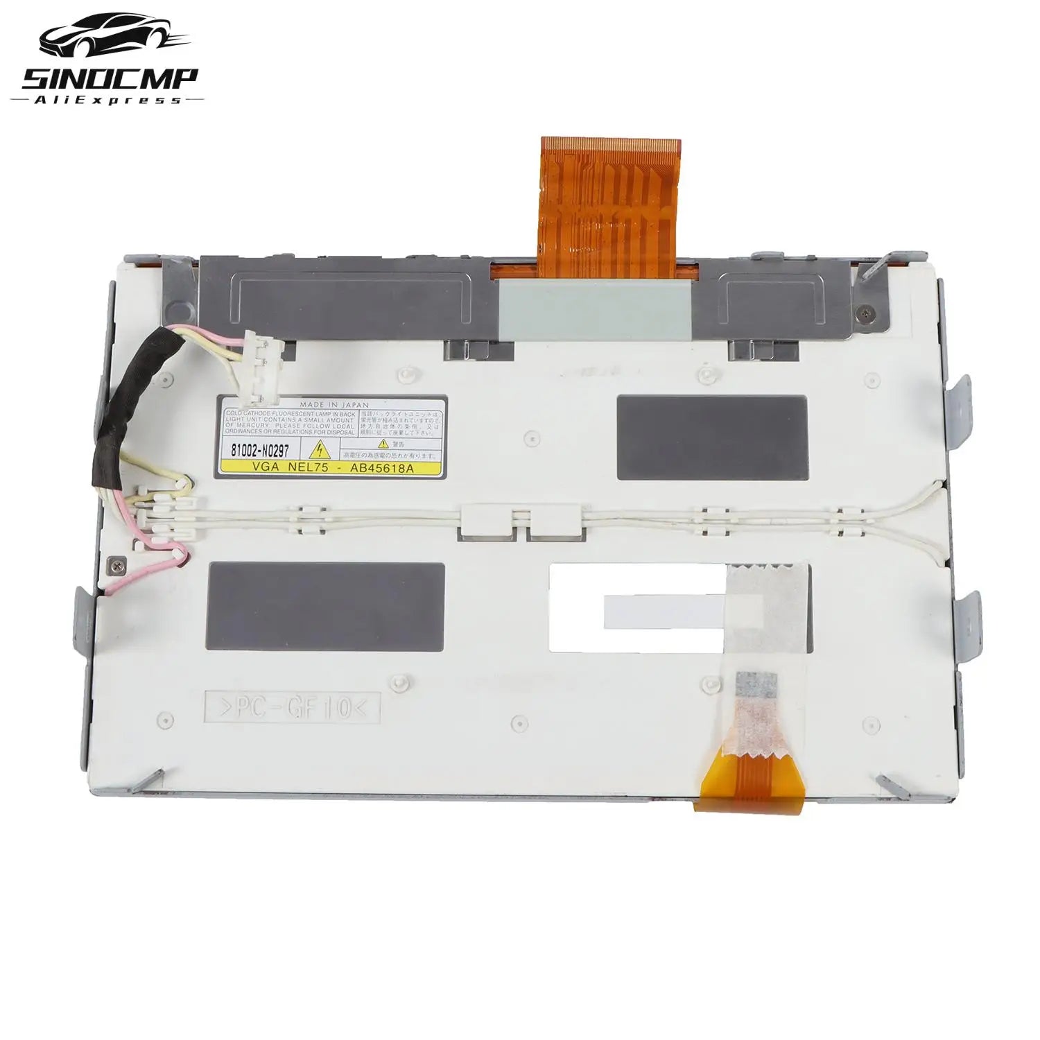LTA080B450F 8 Inch Car Navigation Radio LCD Touch Screen For Toyota Sequoia Land Cruiser L