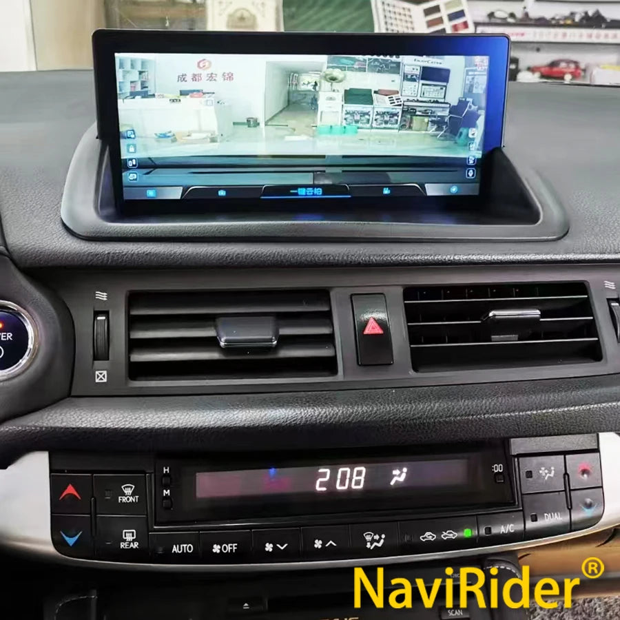 For Lexus CT CT200 2011-2019 Car Radio Android Touch Screen Navigation Video Player Auto S