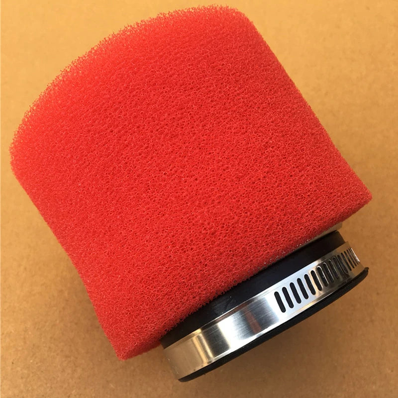 Sponge Motorcycle Air Filter Foam Pod 58mm Inlet Universal for ATV Bike Scooter