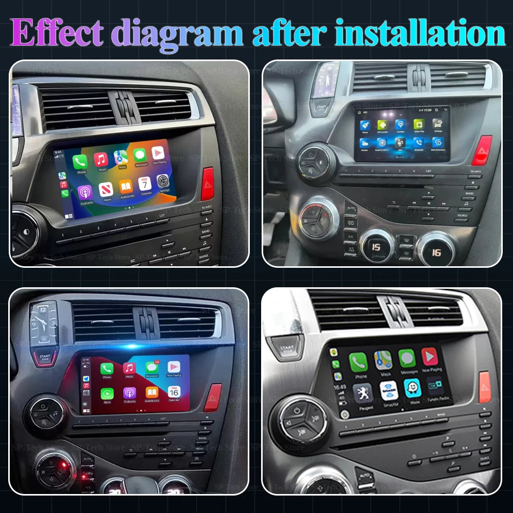 Android 16 Car Radio For Citroen Ds 5 Ds5 508 2011 2014 2015 - 2018 Multimedia Player Scre | AUTOKITSHOP
