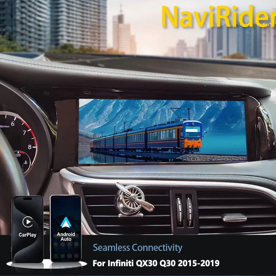 10.25" Android 15 Car Radio For Infiniti QX30 Q30 2015-2019 Multimedia Video Player Stereo | AUTOKITSHOP
