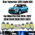 10-Piece LED Interior Light Kit for Mini F55 F56 2014-2019 - Canbus Error-Free Interior Bulbs