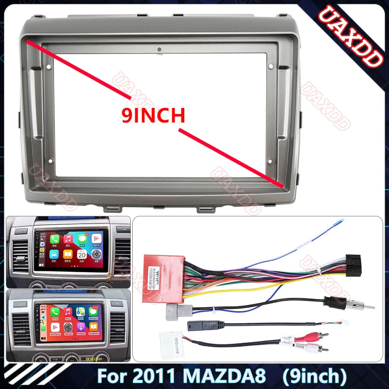 For 2011 Mazda 8 9 Inch Car Radio Android Stereo Audio Screen Multimedia Video Player Navi