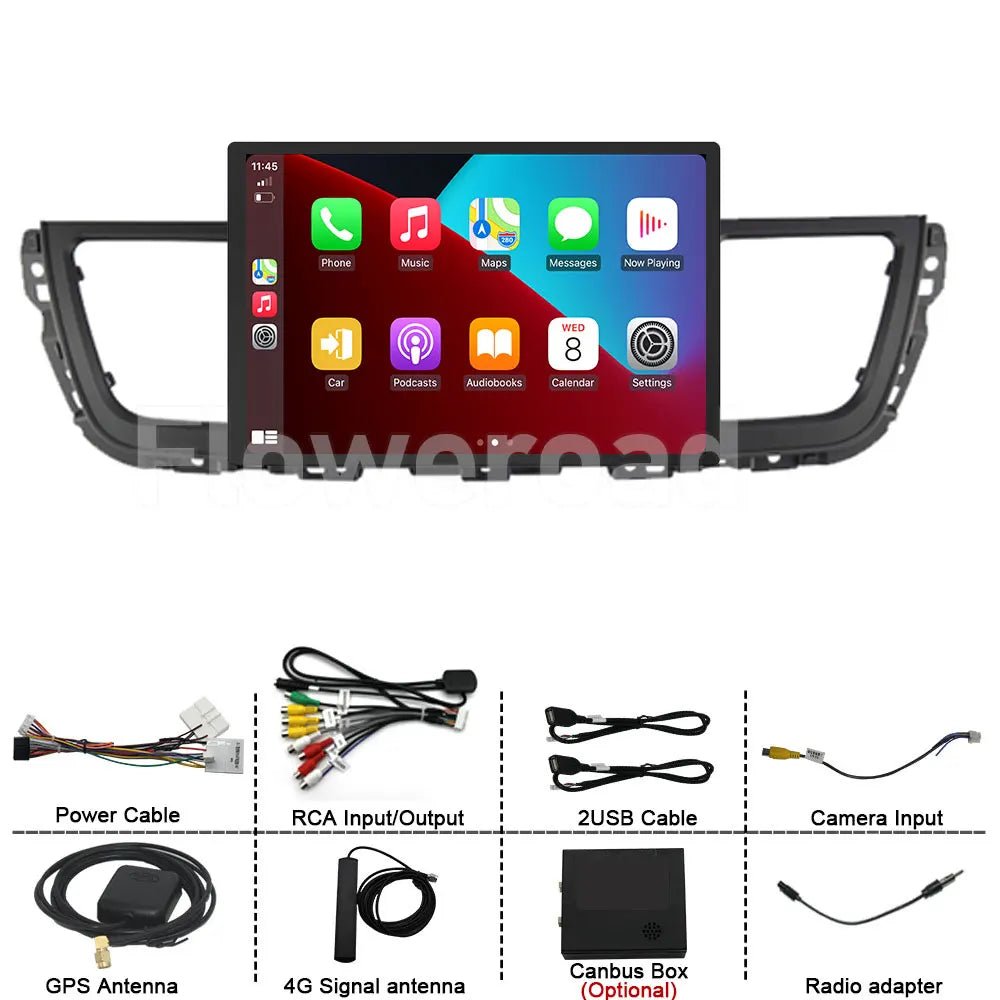 Android 15 8Core 8+256G Car Multimedia Player Radio For Maxus LDV MG G10 2014 - 2021 GPS C | AUTOKITSHOP
