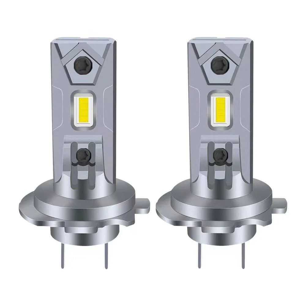 H7 LED Headlights 1:1 Mini Size Head Lamp Wireless 120W 30000LM CSP LED Chips H7 Car LED H