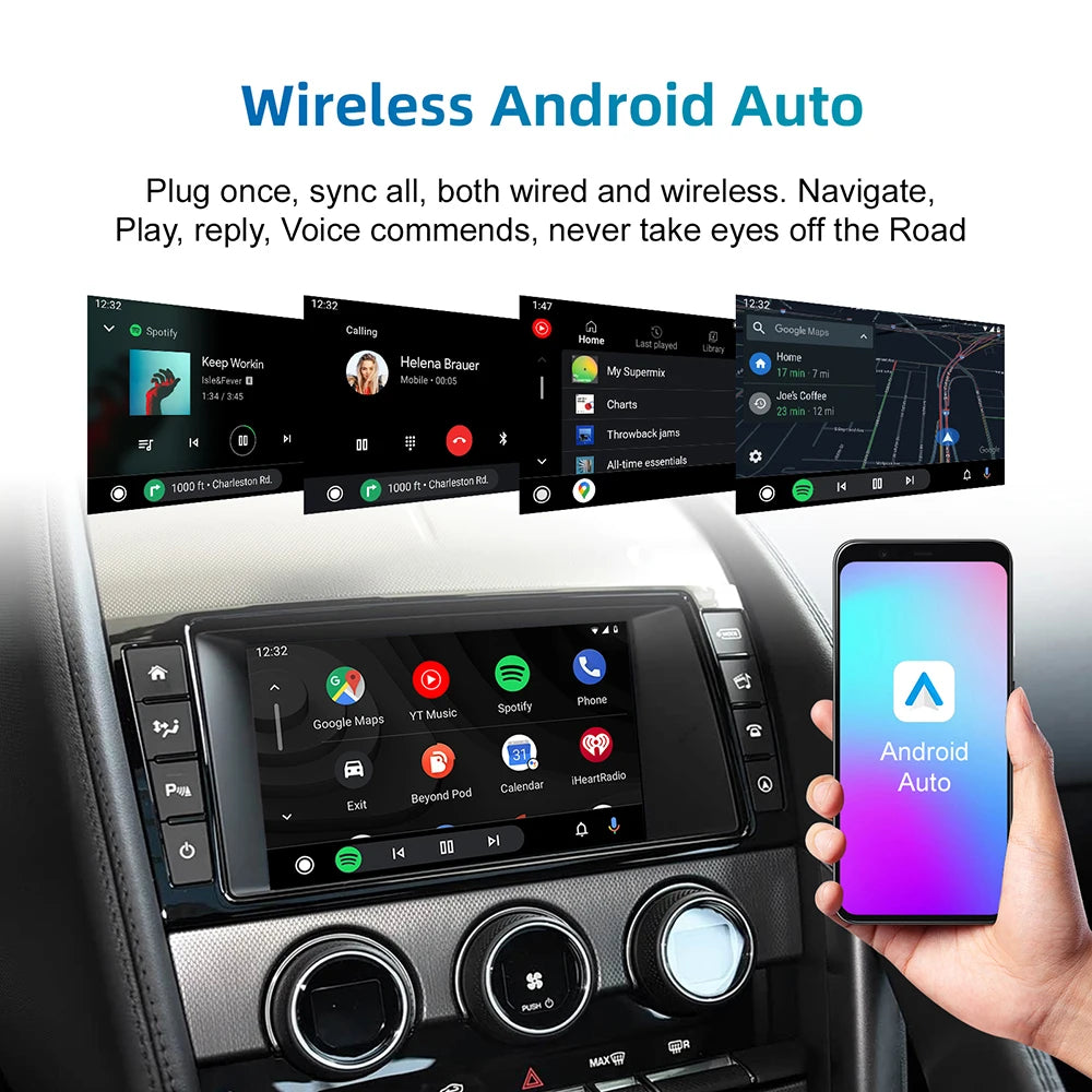 For Wireless Carplay For Land Rover/Jaguar/Range Rover/Evoque/Discovery Android Auto Ai Bo