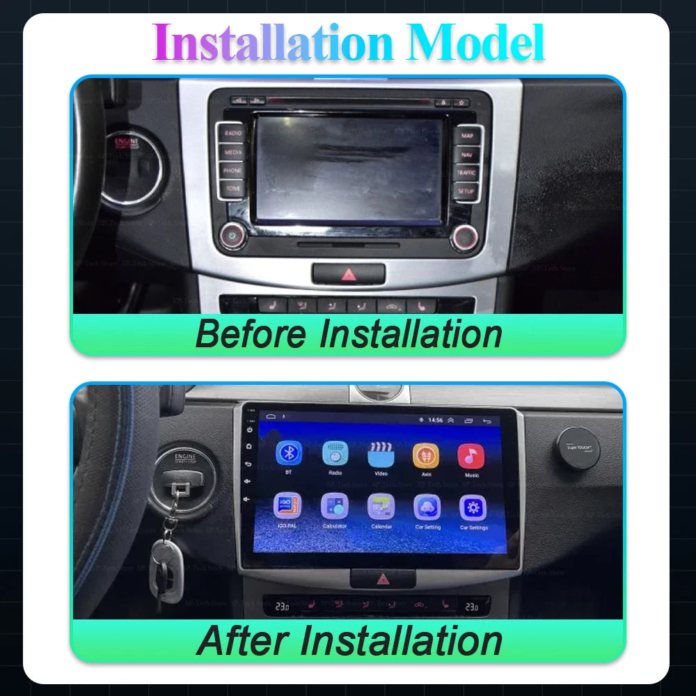 Android 16 Carplay For Volkswagen Magotan Cc 2010-2014 Passat B7/b6 2010-2015 Car Radio Gp | AUTOKITSHOP