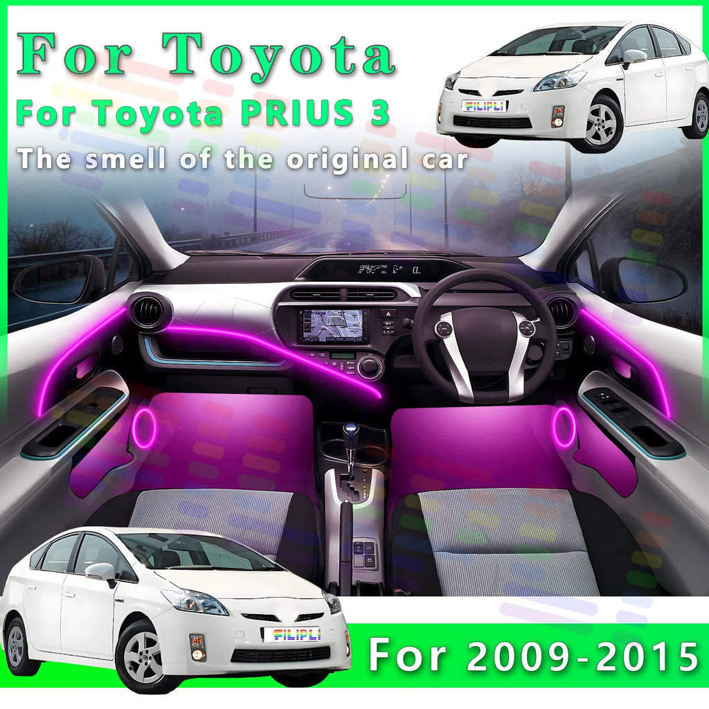 RGB - Ambient Light - for Toyota 2009-2015 - App Control - Car Interior Lighting | AUTOKITSHOP