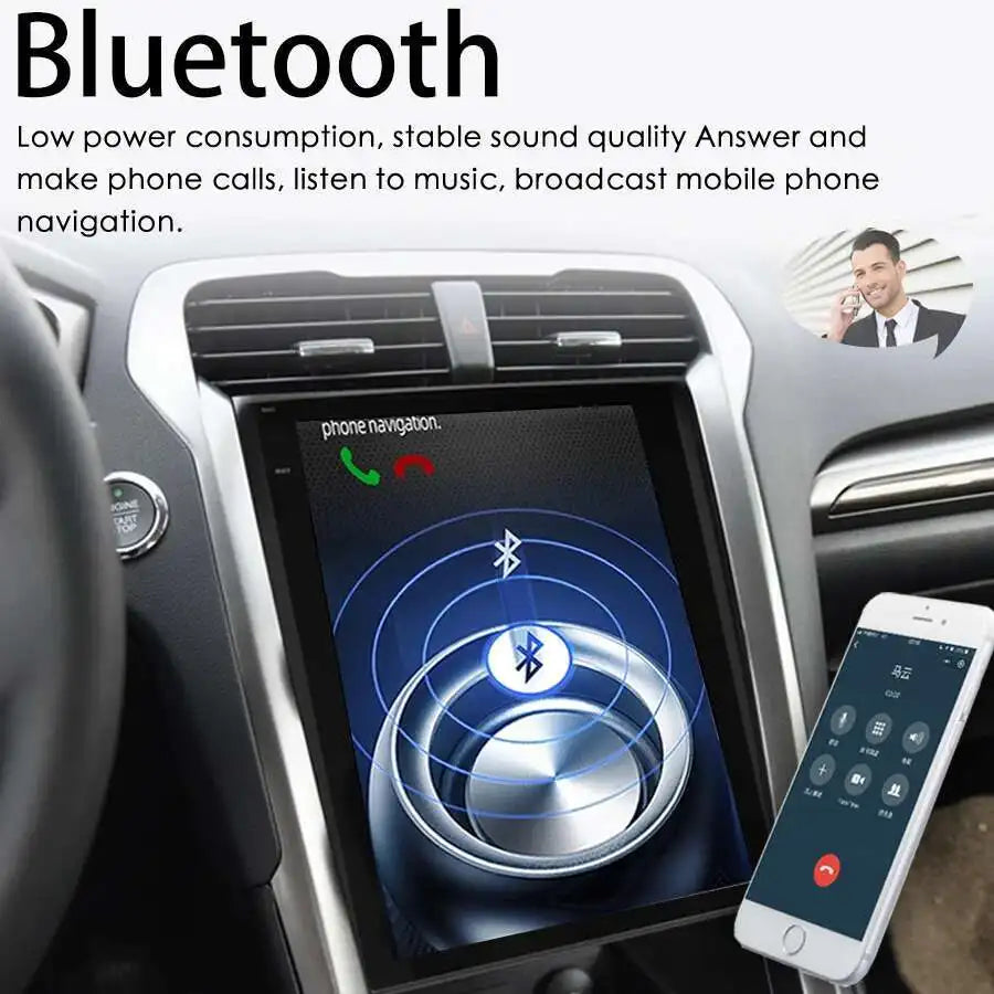 256GB For Ford Mondeo Fusion MK5 Radio Android 14 Multimedia 2013-2019 GPS Navi Head unit