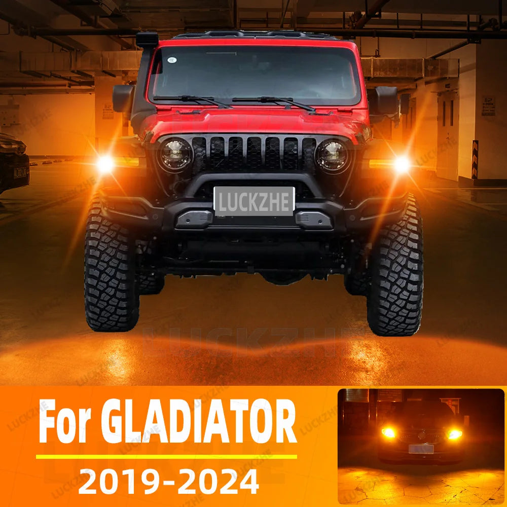 2-Piece LED Interior Light Kit for Jeep GLADIATOR 2 2019-2021 - Canbus Dome Map Door Trunk Bulbs | AUTOKITSHOP