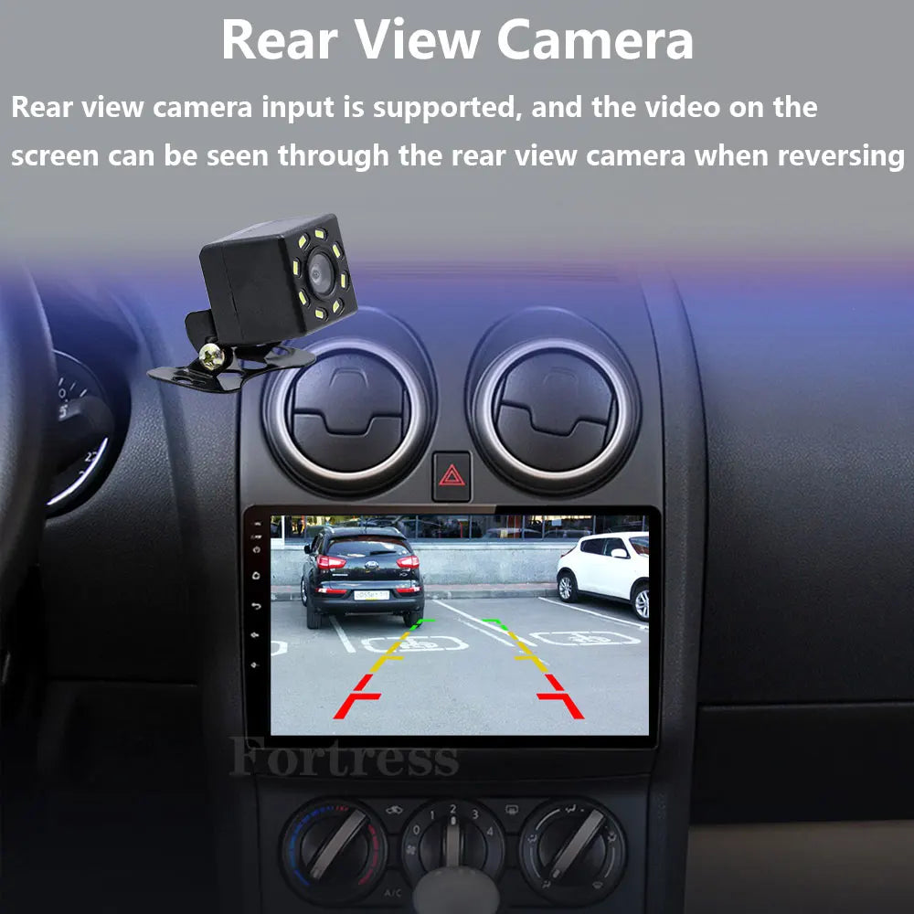 For Nissan Qashqai J10 2006 2007 2008 2009 2010 2011 2012 2013 Car Radio Android 16 Auto M
