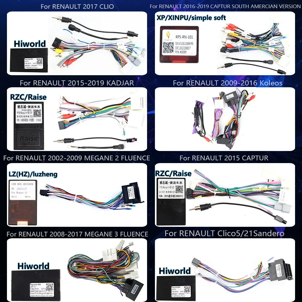 FOR RENAULT cable harness canbus box ARKANA TALISMAN CLIO 5 3 MASTER EXPRESS DUSTER LOGAN