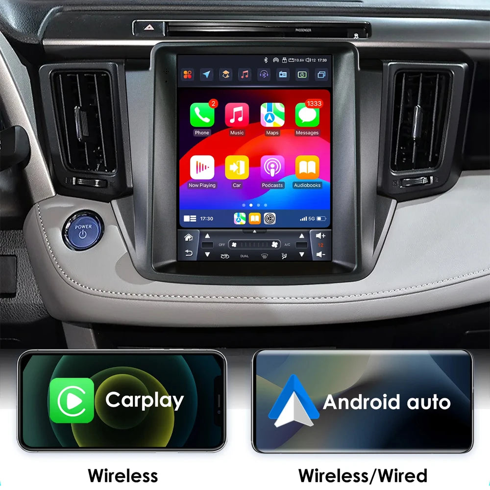 Android 16 For Toyota Rav4 Rav 4 2013 2014 2015 2016 2017 2018 Car Radio 9.7 Inch Multimed | AUTOKITSHOP
