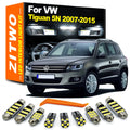 ZITWO 14Pcs LED Interior Dome Map Light Kit For VW Volkswagen Tiguan 5N 2007 2008 2009 2010 2011 - Canbus LED Car Light