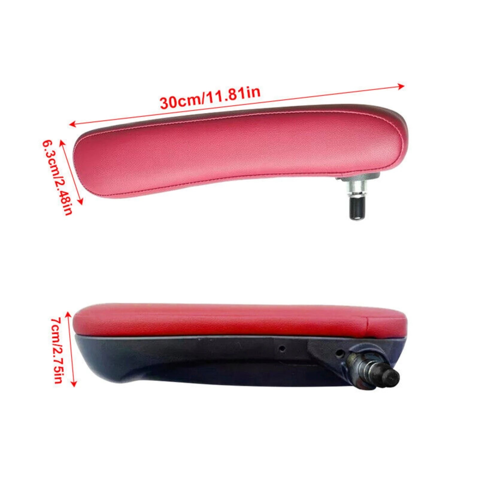Seat Armrest Front Right Inboard Leather Front 6BV48KRLAA For 2016-2019 Fiat 500 Abarth Ca
