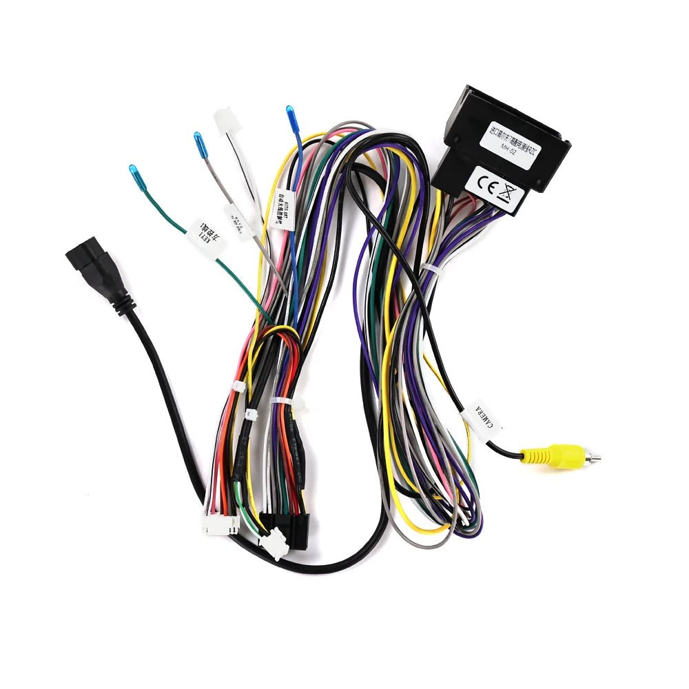 Car Radio Extension Cable Canbus Box Decoder Adapter Connector Wire Plug Kit For Golf 7 Se