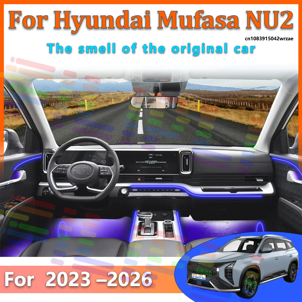 64 RGB - Neon Strip - for Hyundai NU2 - App Control - Car Interior Lighting | AUTOKITSHOP