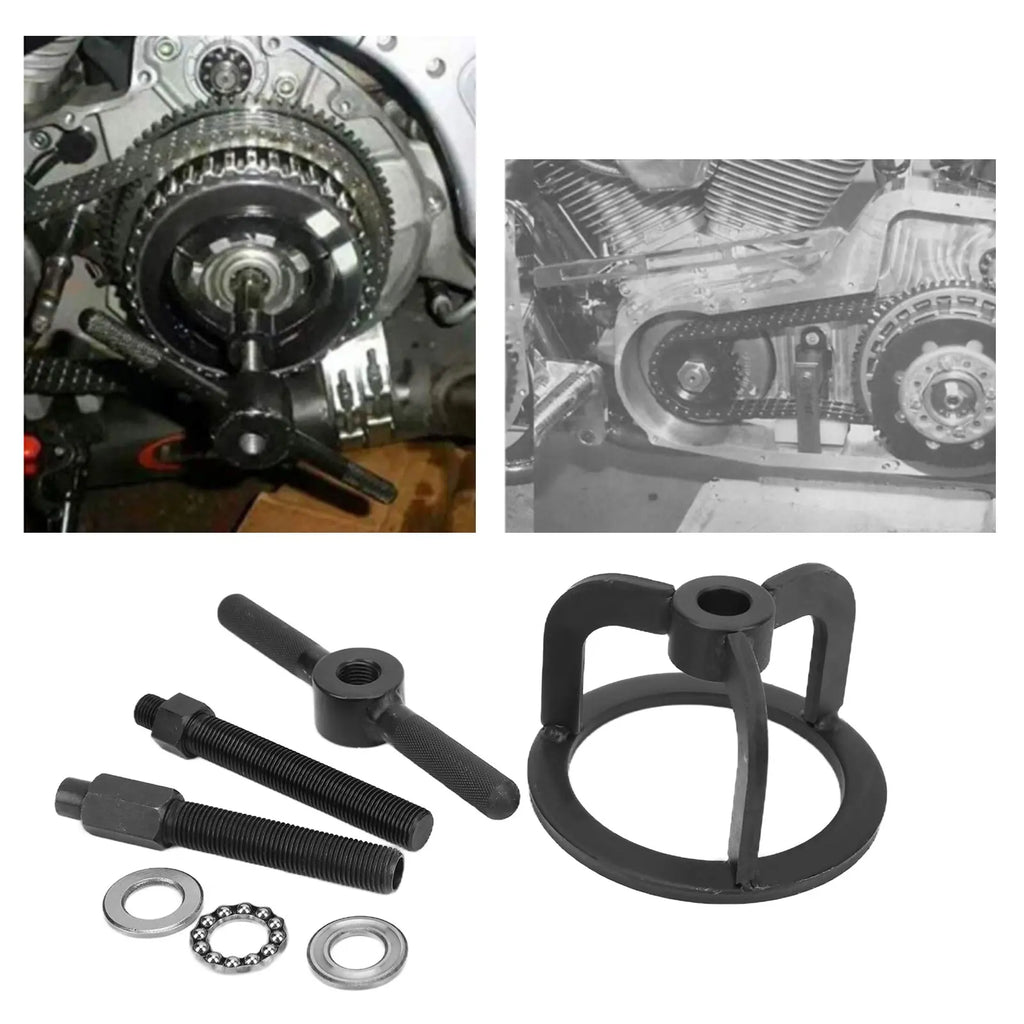 Motorcycle Clutch Spring Compressor Compression Tool Removing Installing Set HD‑38515A Replaceme - Automotive LED Light