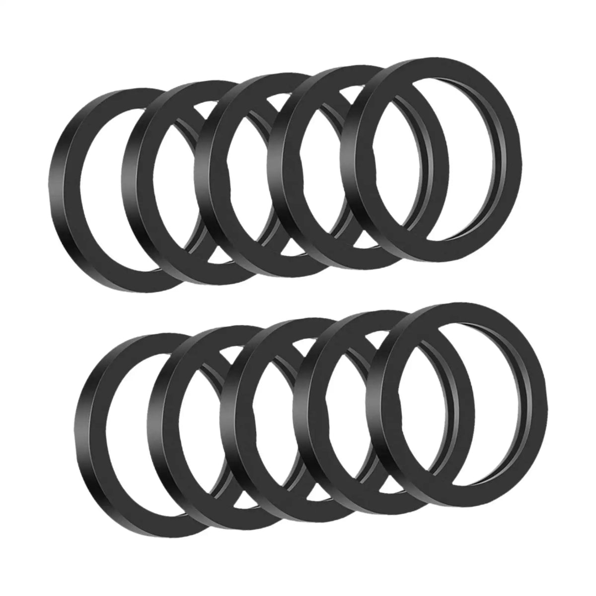 10 Pieces Tank Rubber Sealing Rings Portable Gas Tank Nozzle Gasket Seals Can Gaskets Supplies G - Automotive LED Light