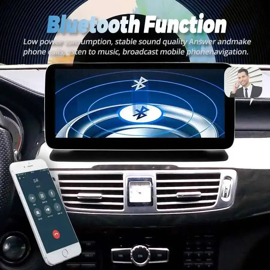 Android 14 Navi Bluetooth Carplay Screen For Mercedes Benz CLS W218 C218 2010-2018 WIFI Ca