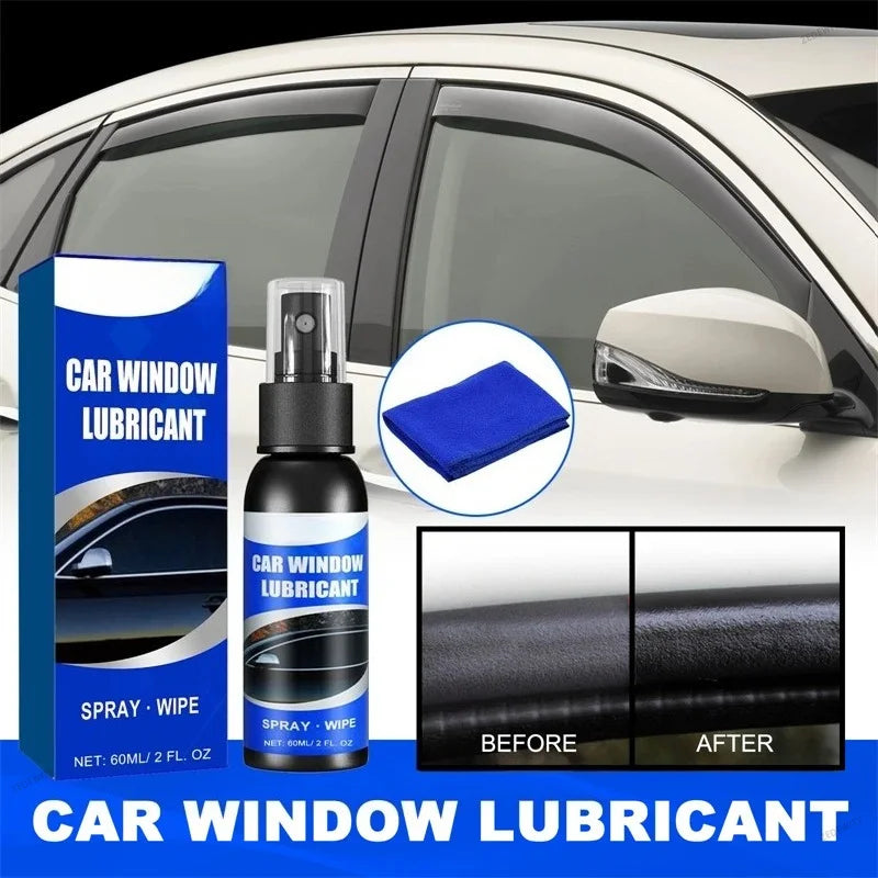 Professional 60ml Car Window Lifting Lubricant Rubber Door Seal Strip Softener Noise Reduction U - Automotive LED Light