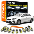 ZITWO 13Pcs LED Interior Dome Reading Map Plate Light Car LED Bulb Kit For Kia F for Kia K3 - Canbus LED Car Light