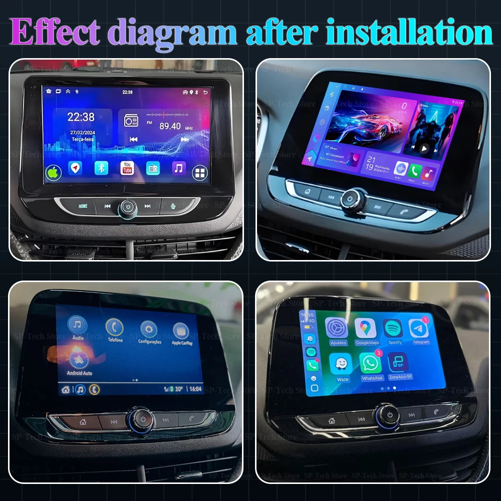 Android 16 For Chevrolet Onix 2020-2023 2024 2025 Car Radio Multimedia Video Player Naviga | AUTOKITSHOP