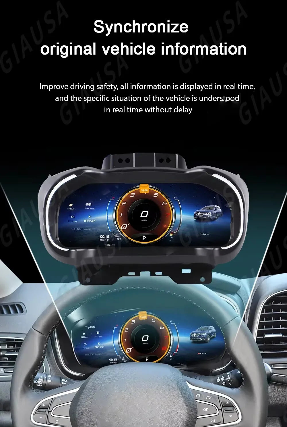LED Interior Light Kit for Renault 2016-2019 - Canbus Error-Free Interior Bulbs