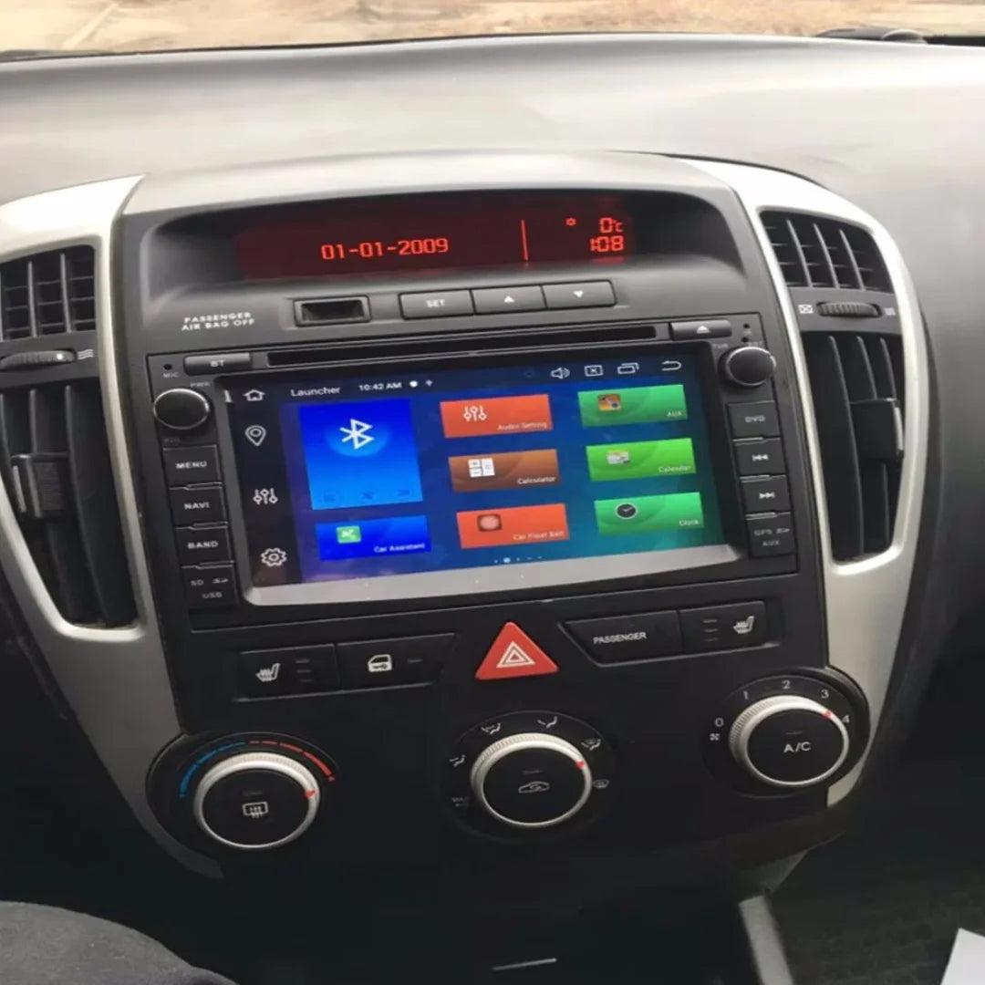 Android For KIA Ceed 2009-2012 IPS Screen DSP Car DVD Player GPS Multimedia Player Head Un
