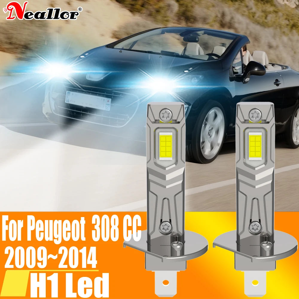 H1 Led Light Canbus Bulb Car Headlight High Power Auto Fog Diode Moto Driving Running Lamp