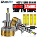 H4 H7 LED Canbus 360 for Projector Lenses H11 9005 HB3 9006 HB4 9012 HIR2 H8 H9 Turbo 4-Si
