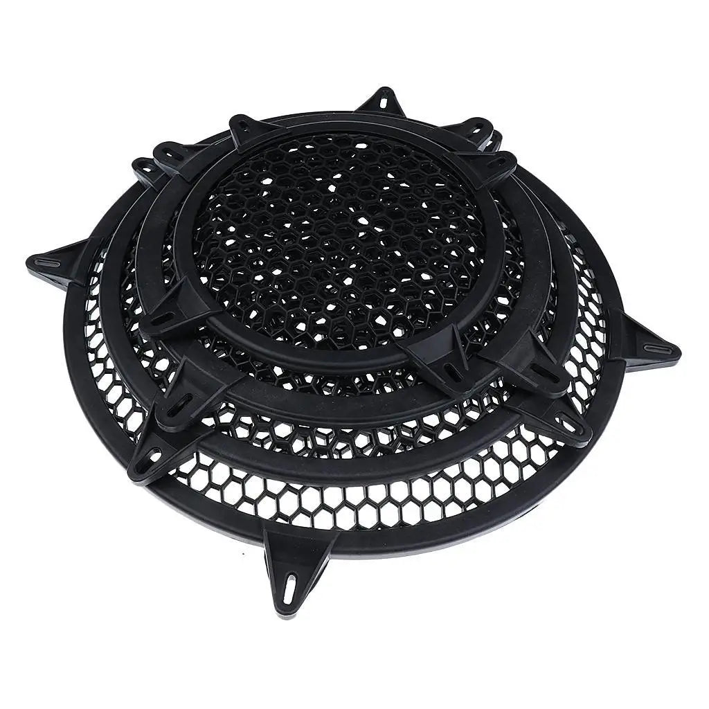 Universal Car Speaker Subwoofer Amplifier Mesh 6 Inch - Automotive LED Light