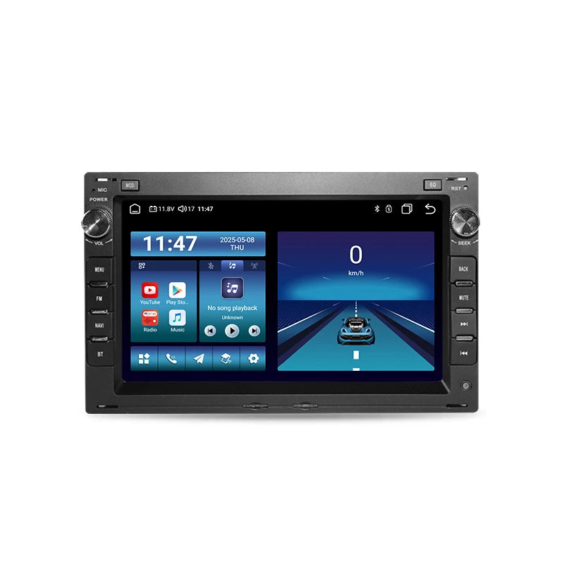 SZLELV 8Core 2Din Carplay Android 15 For VW Passat B5 MK4 MK5 Golf Polo Bora Jetta T5 Navi