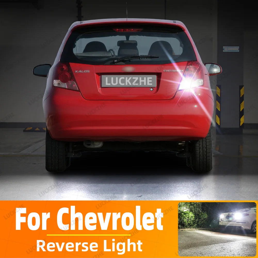 2-Piece LED Interior Light Kit for Alive Evanda Kalos Lacetti Matiz Nubira Orlando Rezzo Minivan Spark BA15S Backup R...
