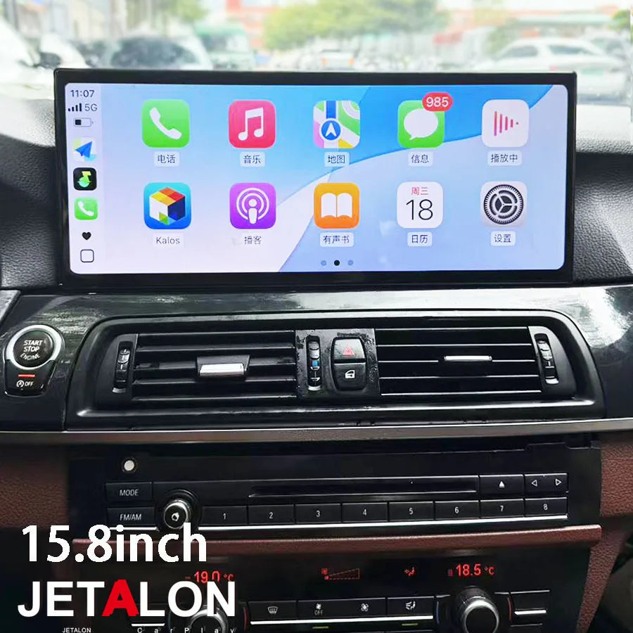 Navi Stereo Car Radio For BMW 3 5 7 Series X1 X3 X5 Z4 GPS Screen Auto CarPlay 15.8Inch Na