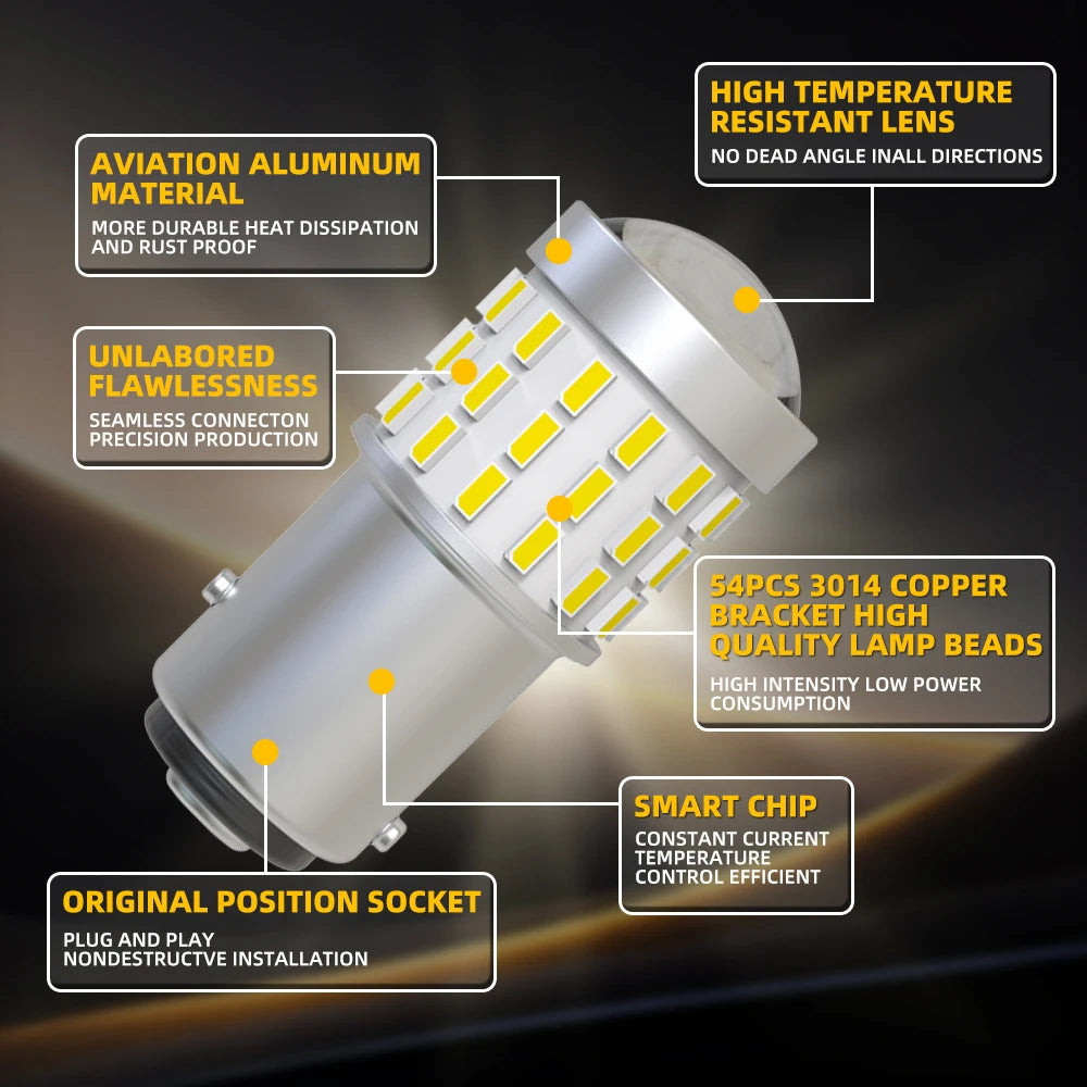 LED Interior Light Kit for VW P21 - Canbus Error-Free Interior Bulbs
