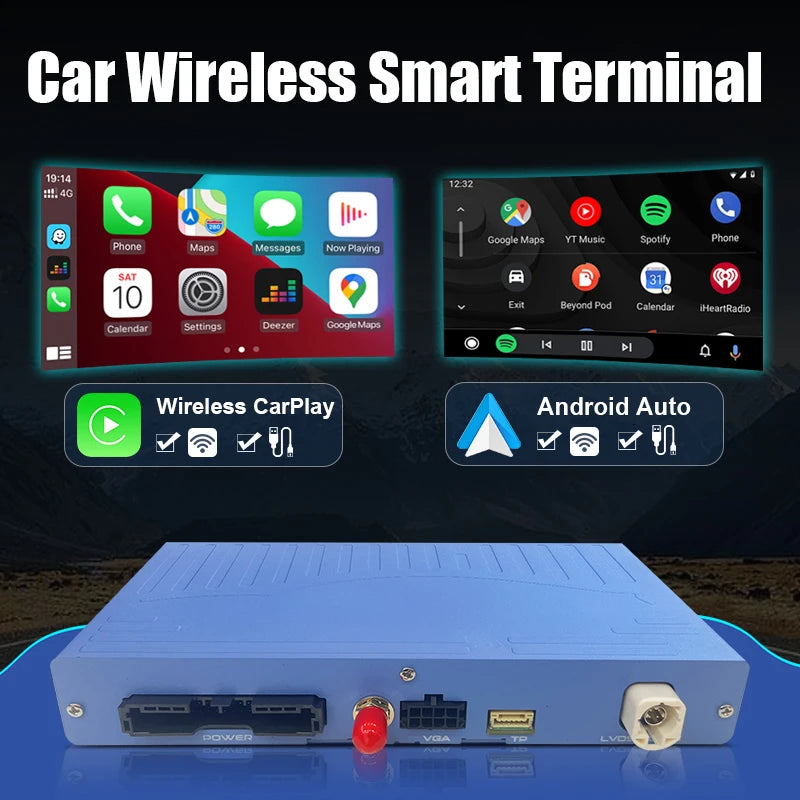 ZTUZAUTO CarPlay Box for BMW, Audi, Mercedes-Benz, Lexus, Acura, Volvo, Honda, VW, Bentley