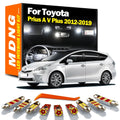 12-Piece LED Interior Light Kit for Toyota Prius A V Plus - Canbus Error-Free Bulbs | AUTOKITSHOP