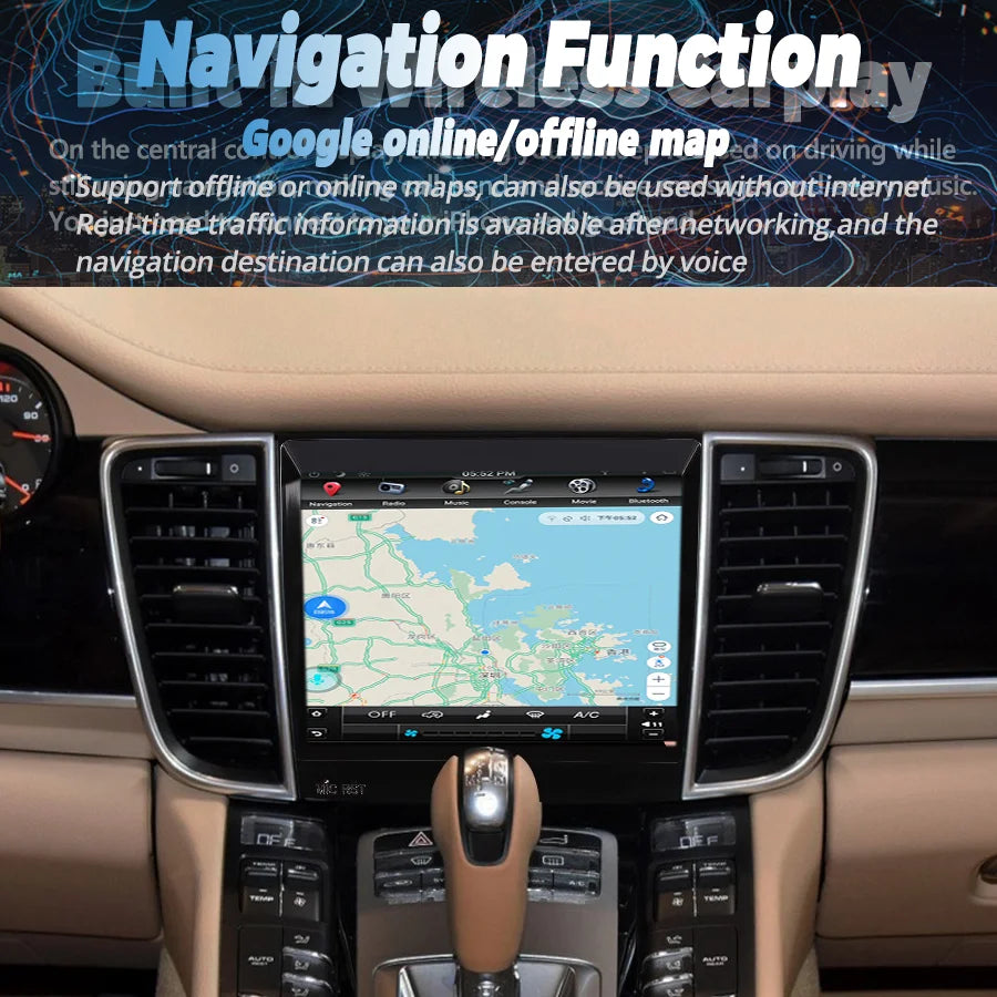 8.4" Android Carplay For Porsche Panamera 970 2010-2016 Radio Receiver Car 2din Multimedio | AUTOKITSHOP