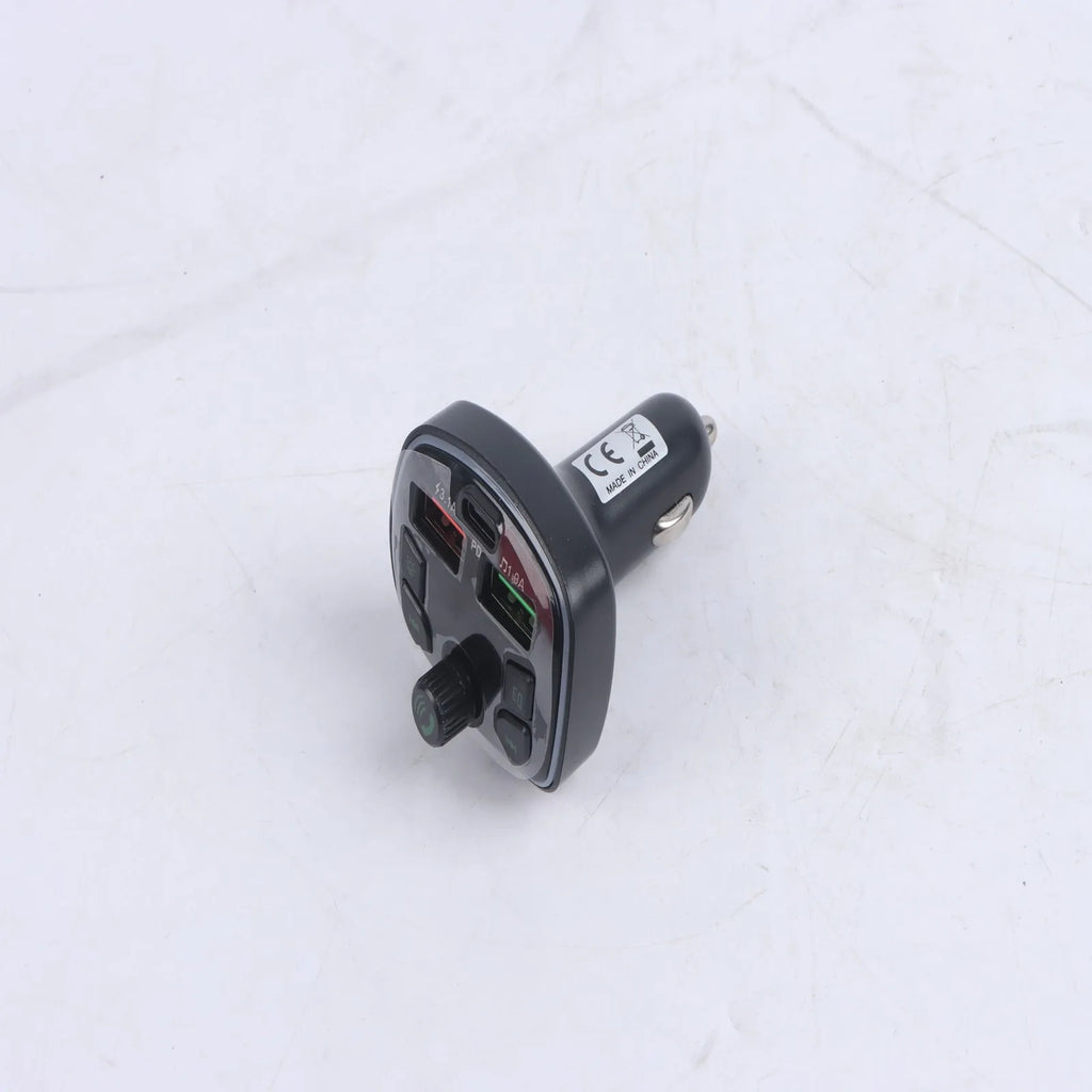 Bluetooth FM Transmitter Hands-Free MP3 Player FOR Universal Cars True 4.8A PD Charging Ca