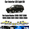 LED Interior Light Kit for Isuzu Rodeo 1990-1997 - Canbus Dome Map Door Trunk Bulbs | AUTOKITSHOP