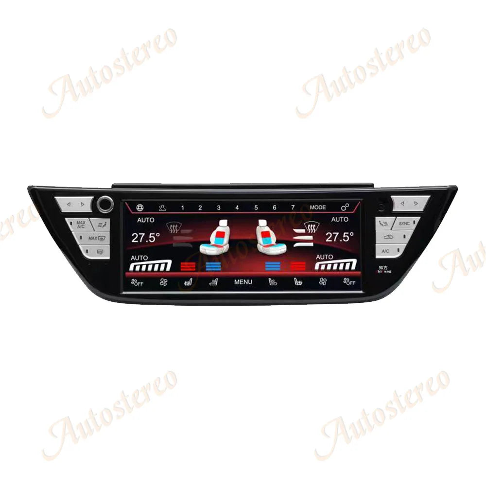 Car Digital AirCon AC Panel For BMW 5 G30 G31 BMW 6 G32 6GT Touch LED Air Conditioner Scre