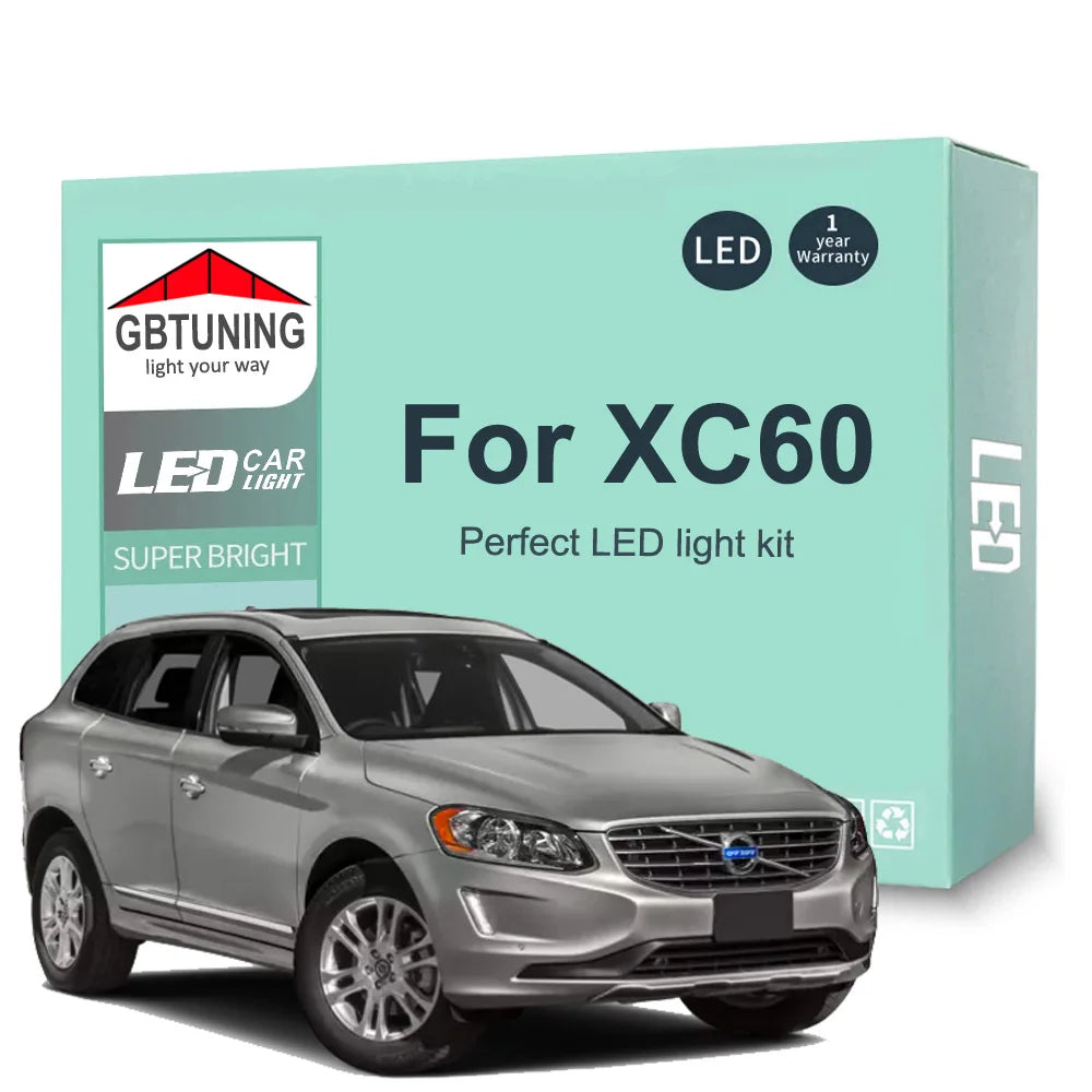 LED Interior Light Kit for Volvo XC60 - Canbus Error-Free Bulbs | AUTOKITSHOP