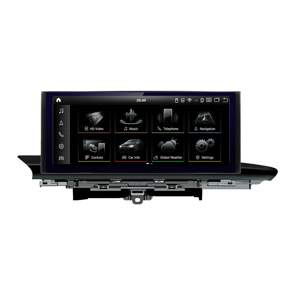 Snapdragon Carplay Qualcomm 4G SIM Android13 For Audi A6 A7 2012-2019 Car GPS Navigation M
