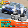 HID Auto Lights Xenon Car Bulb 12V 35W Headlights 6000K White Light For BMW 3 Series E92 E