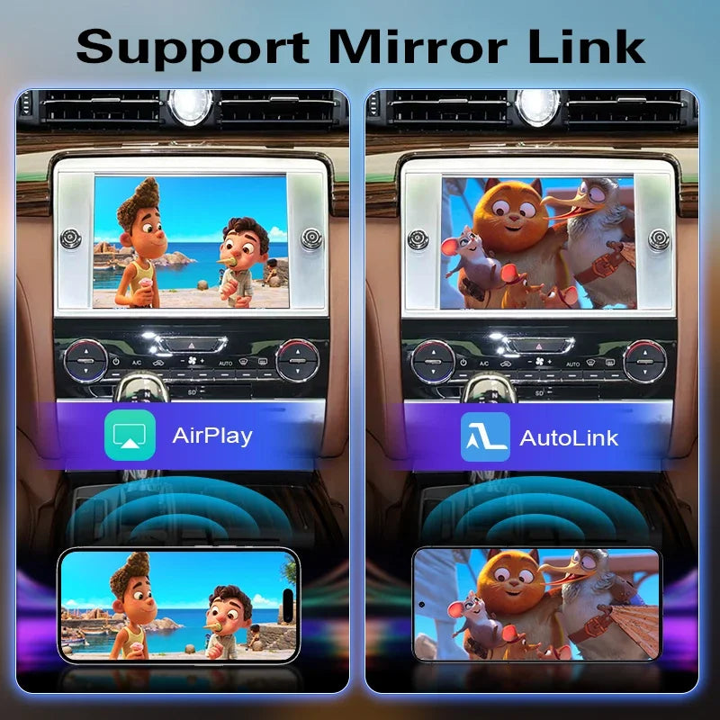 Wireless Carplay Interface for Maserati Quattroporte Ghibli 2013-2015 Android Auto Mirror-