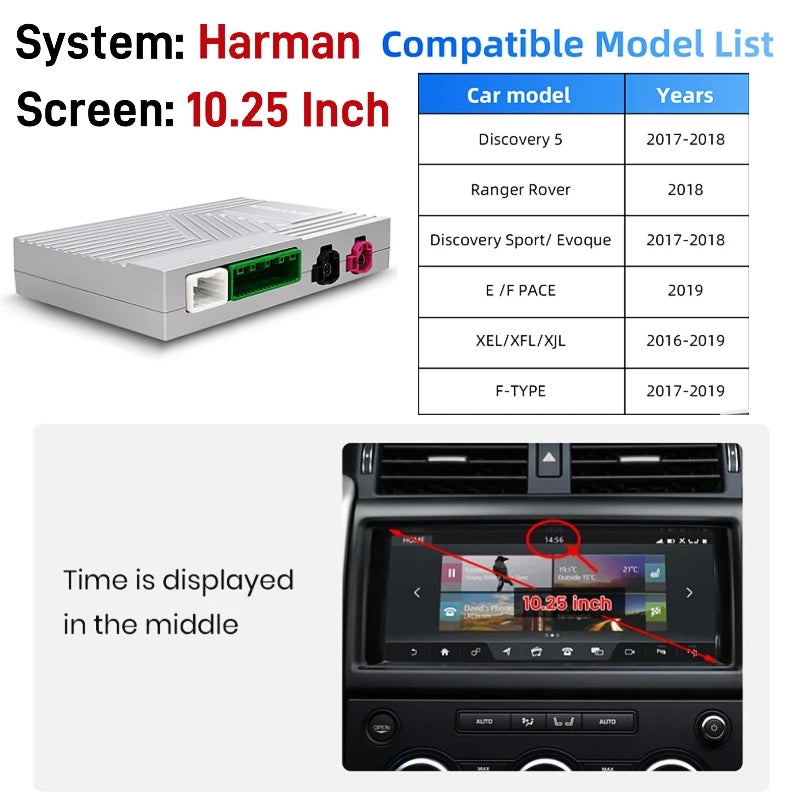 Wireless Carplay Android Auto Fits For Land Rover Jaguar Bosch Discovery 4 Evoque Freeland | AUTOKITSHOP