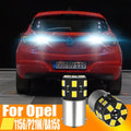 2x P21W LED Reverse Light Bulb Back Up Lamp 1156 7506 BA15S For Opel Astra J H G GTC Vectr